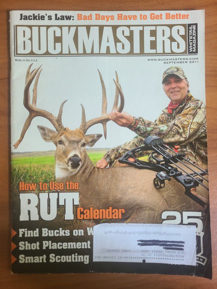 Buckmasters Whitetail Magazine September 2011