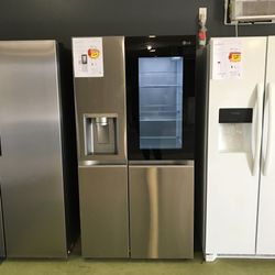 Lg Side By Side Smart Instaview Refrigerator With Craft Ice 🧊 1P