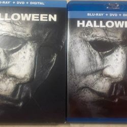 Halloween 2018, Halloween Kills, Halloween Ends Blu Ray Only No Dvds