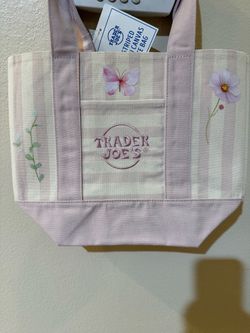 Striped Trader Joe’s Mini Tote