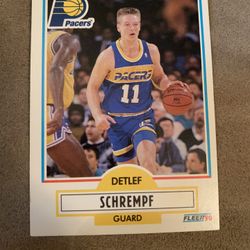 Detlef Schrempf 1990 Card No. 81