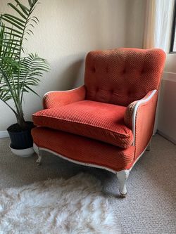 Orange Lounge Chair