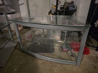 2 Glass Tv Stand