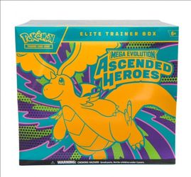 Pokemon " Mega Evolution Ascended Heroes ETB