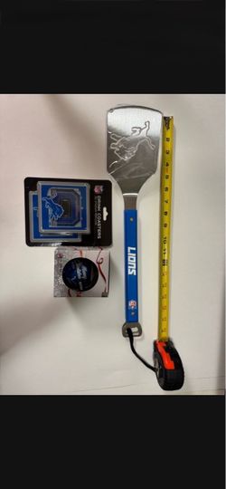 NFL SPATULA + 2, 3D COASTERS + 2024 GLASS ORNAMENT