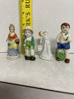 Ceramic Figurines Occupied Japan 