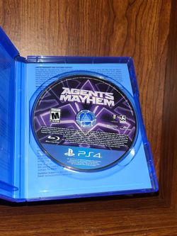 Opened PlayStation 4 & 5 Video Game PS5 PS4 Agents of mayhem