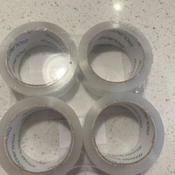 Packaging Tape 4 Rolls 