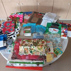 BAGS, WRAPPING ,LABLES,BOXES ,RIBBON,ALL GREAT STUFF 