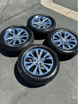 OEM 20” Ford F150 and Expedition Stock Wheels and 275/55R20 Bridgestone Dueler H/L Alenza Plus Tires