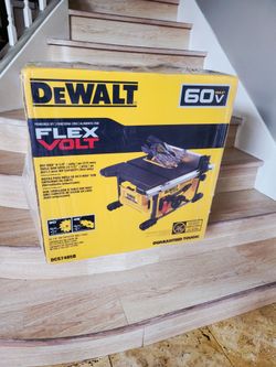 Dewalt brand newFLEXVOLT 60V MAX Cordless Brushless 8-1/4 in. Table Saw Kit (Tool -Only no battery or charger included))((Firm on price No lowballers)