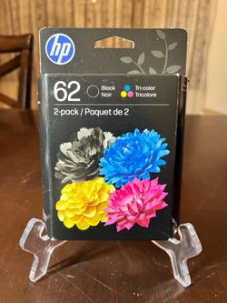 HP 62 Ink Cartridge 2-Pack NEW