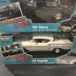 2 American Graffiti Limited Edition Die Cast Cars