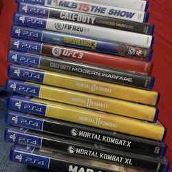 PlayStation 2,3 And 4 Games Xbox 360 And One Games 