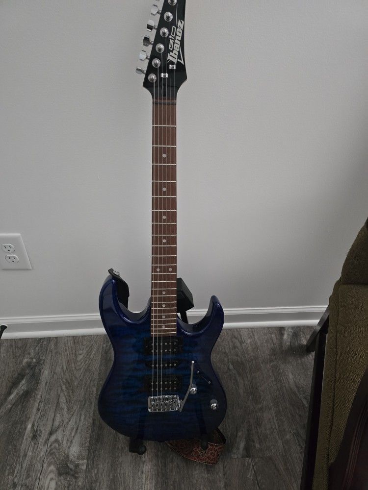 Electric Guitar Bundle β Amp, Pedal & Cables (Ready to Play!)