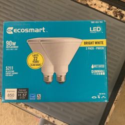 3 Ecosmart Indoor/outdoor Dimmable Light Bulbs