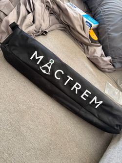 Brand new MACTREM camera tripod, extends to 6 feet, with bag