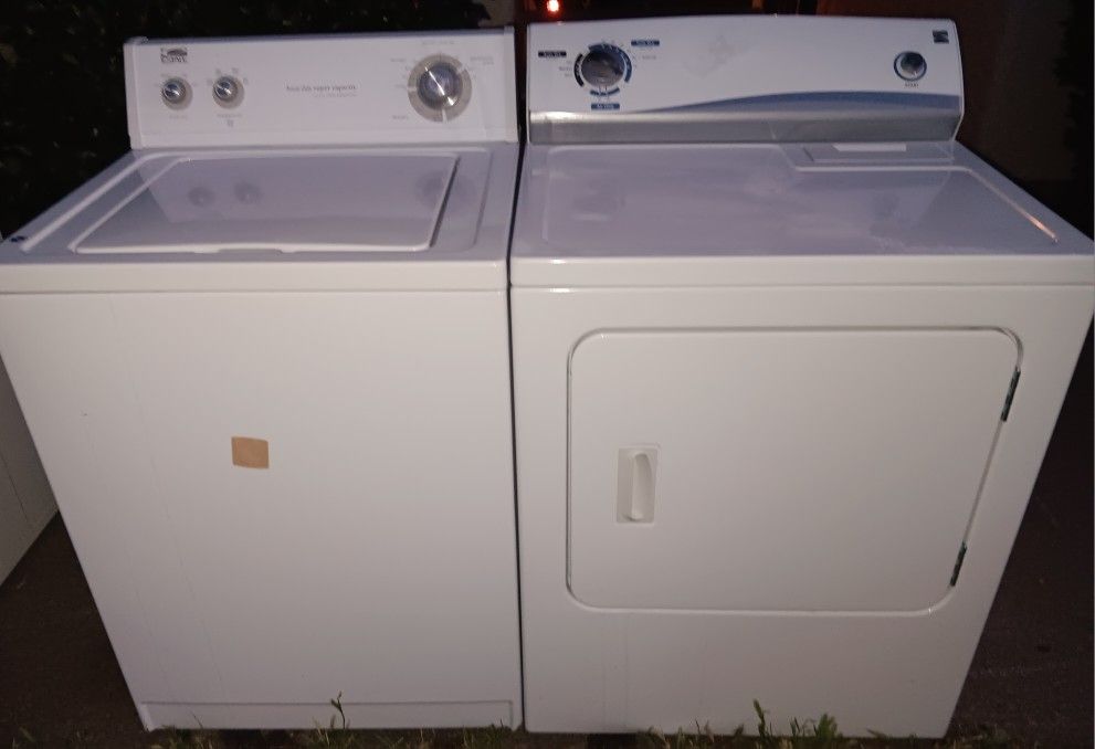 Washer and Electric Dryer
