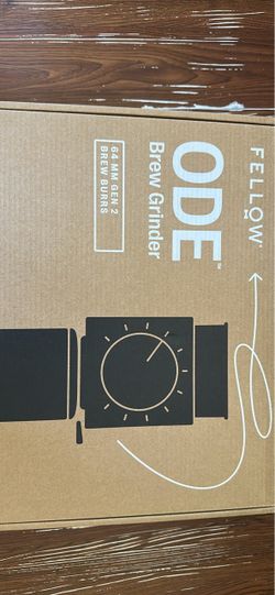 Fellow Ode Gen 2 64mm Flat Burr Coffee Grinder