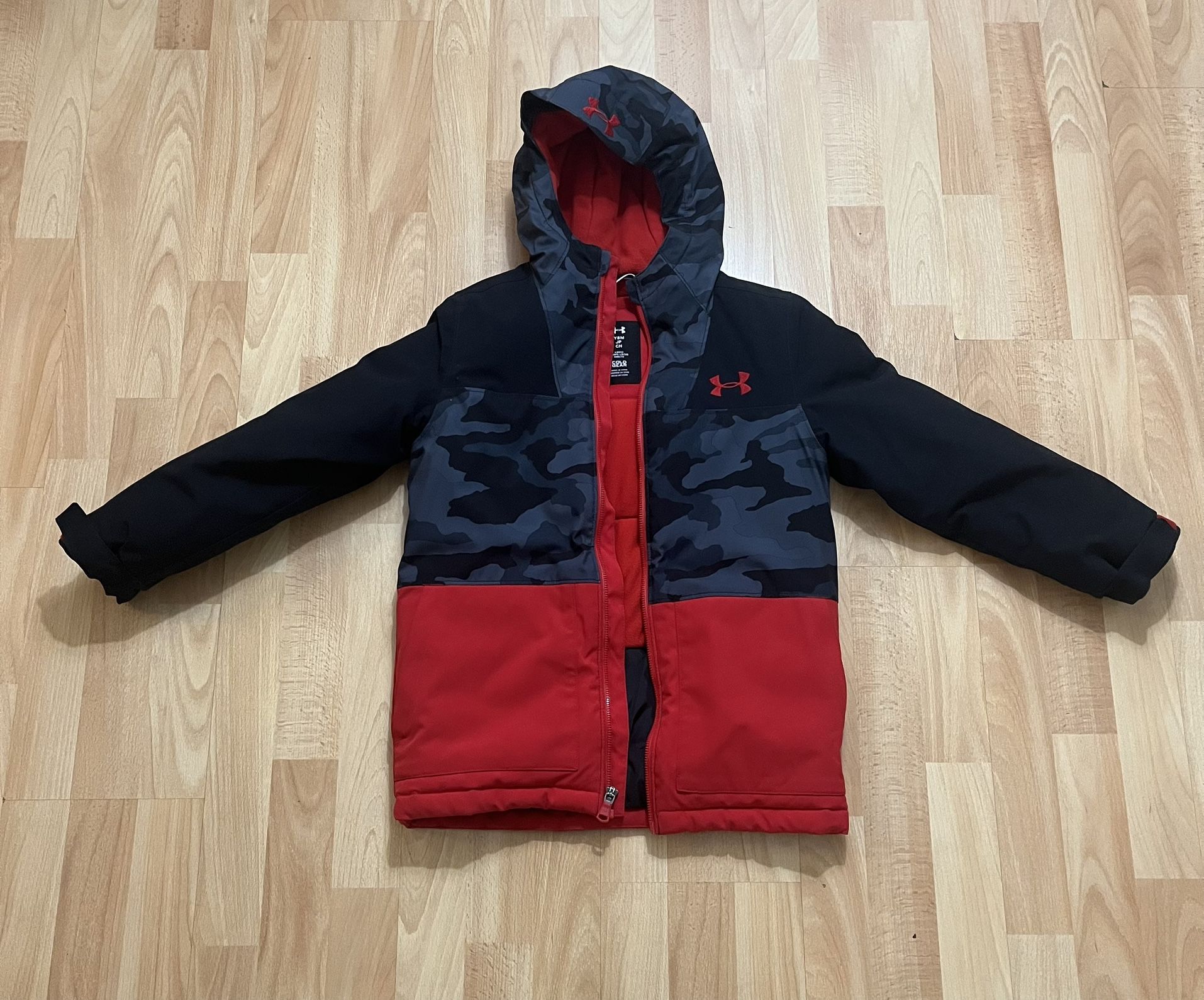 Boys Red Winter Jacket 