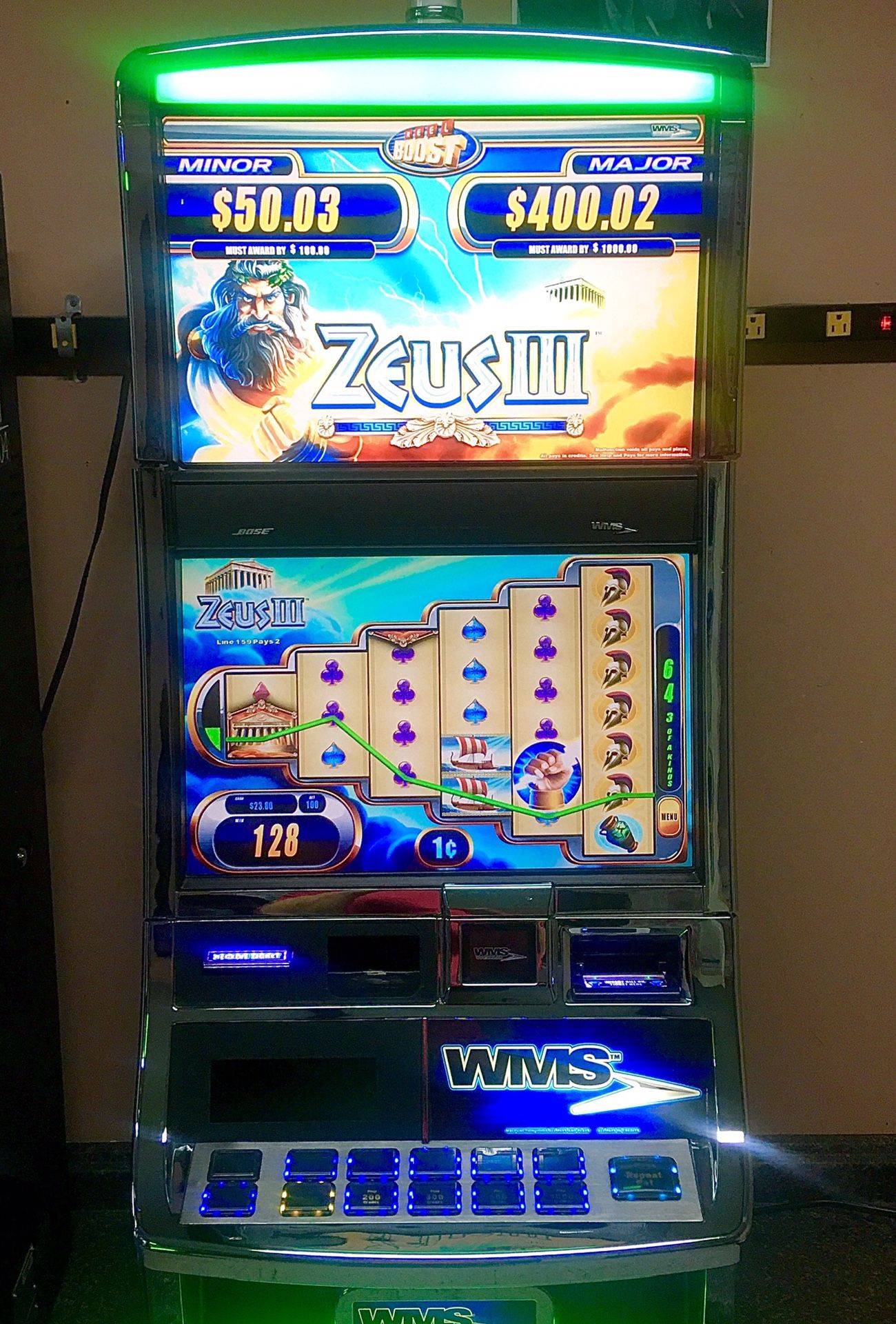 Zeus 3 Slot Machine