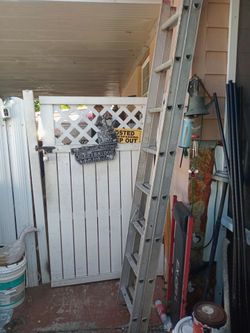 Aluminum ladder 16 feet