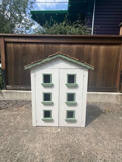 Handmade wooden Doll house