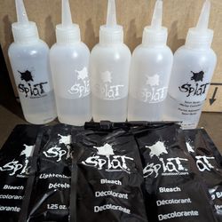5 Splat Hair Bleaching Kits
