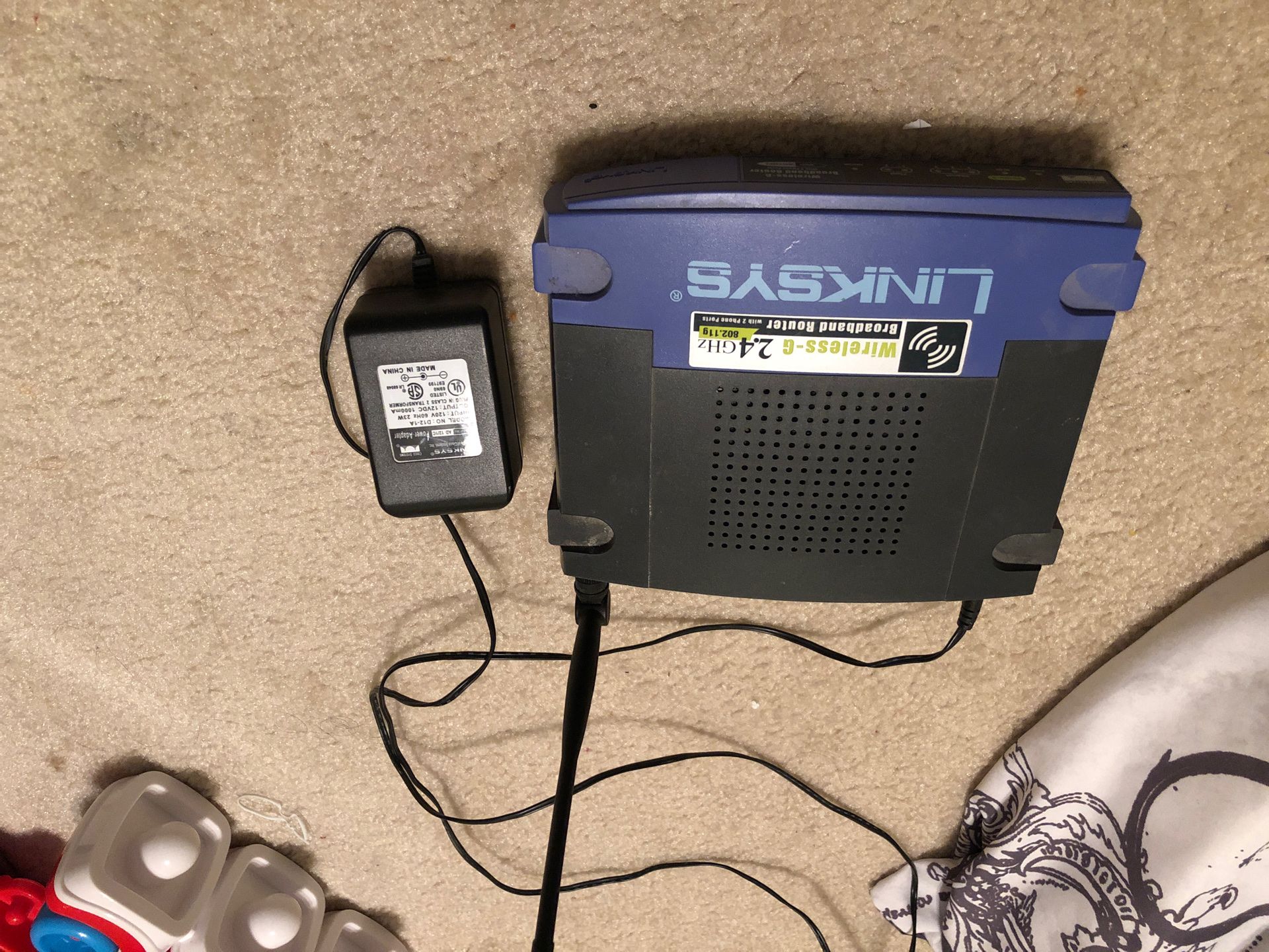 Linksys wireless router