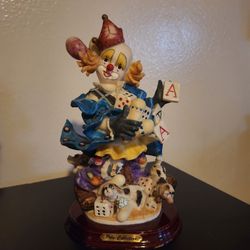 Vintage Porcelain Clown
