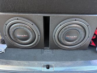 American Bass Dual Subwoofer Box