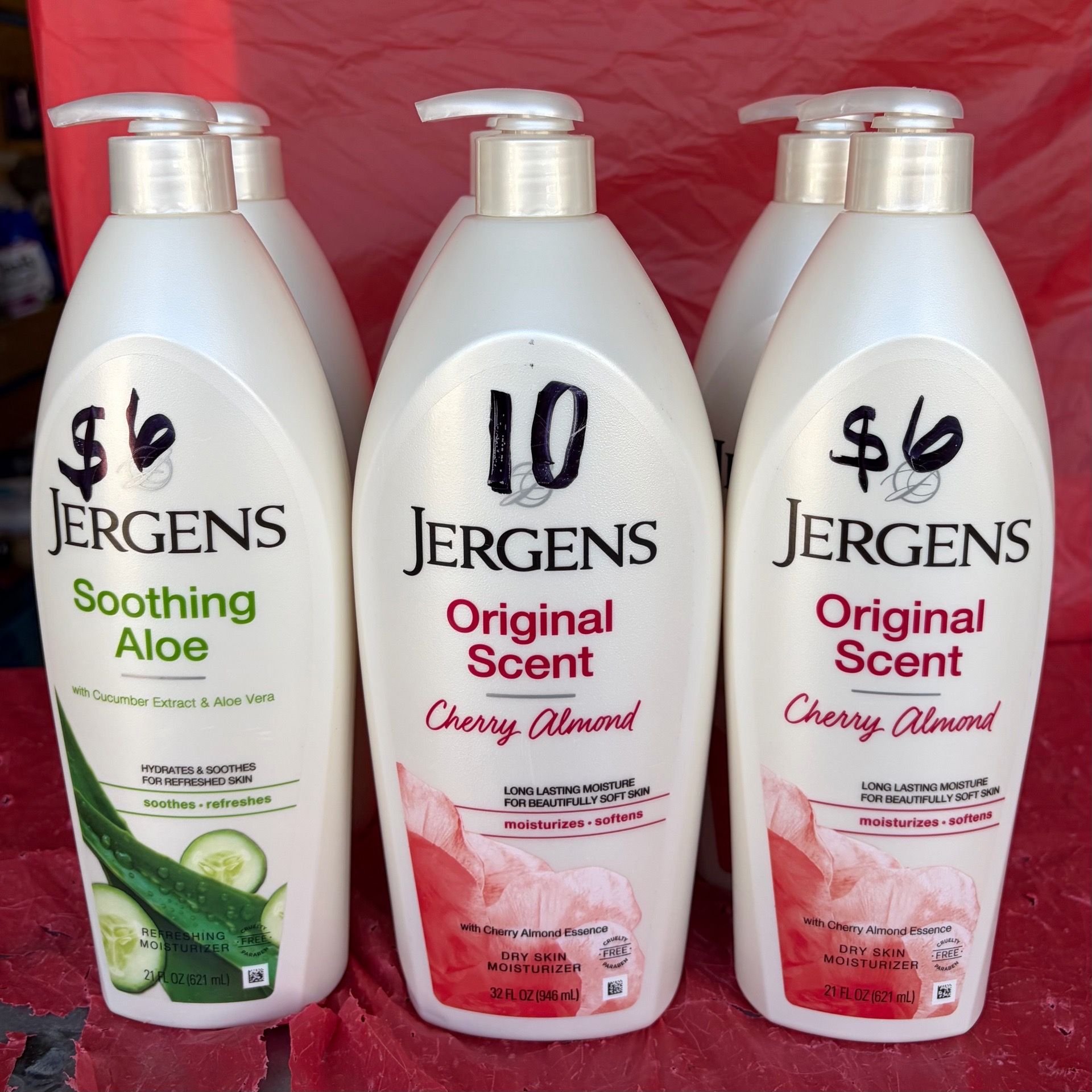 Bergen Lotion Small $6 and Big $10 each