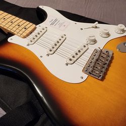 Fender Japan Stratocaster Electric Guitar MIJ Traditional Strat Sunburst