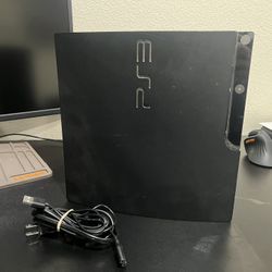 PS3 Slim With Games.