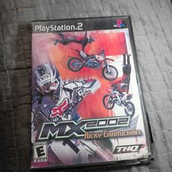 PlayStation 2 MX 2002 Featuring Ricky Carmichael - PS2 Video Game 