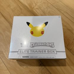 Pokemon Celebrations Elite Trainer Box