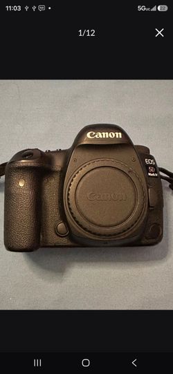 Canon 5D Mark IV Body only lenses available