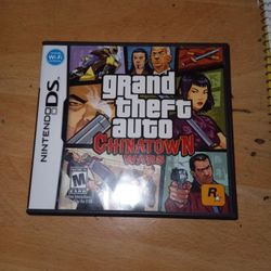 Grand Theft Auto Chinatown Wars Nintendo DS