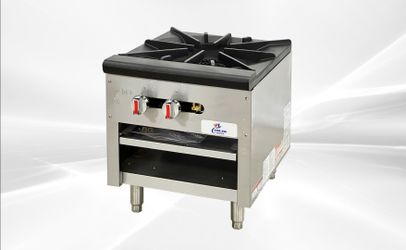 NSF 18 inches Stock Pot Range 1 Burner 76000BTU HS-1