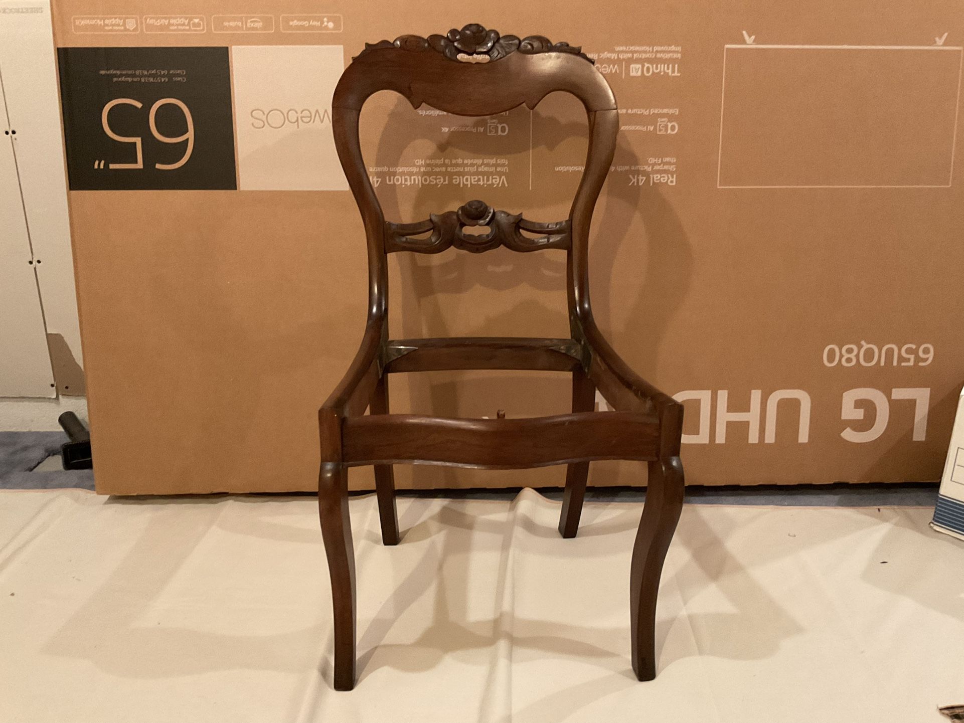 Vintage Chair Stripped and Ready To Upholster