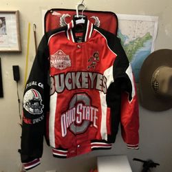Ohio State Championship Jacket Medium New