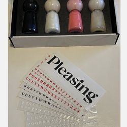 Pleasing by Harry Styles The Perfect Nail Polish Set of 4 Pearl Polishes NEW!