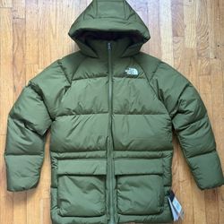 Green Northface Jacket