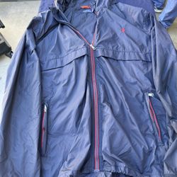 Polo Ralph Lauren Navy Hooded  Jacket Men's 4XL