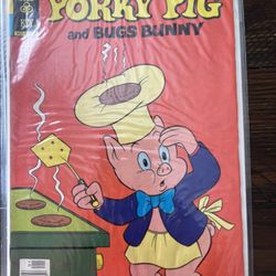 Porky Pig and Bugs Bunny Comic #93 Whitman 1980