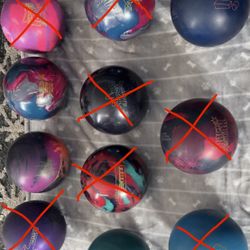 15LBS BOWLING BALLS