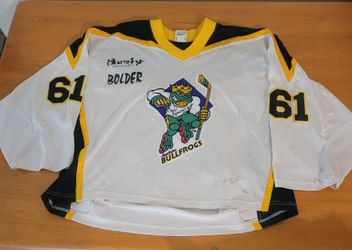RHI, Anaheim Bullfrogs Hockey Jersey