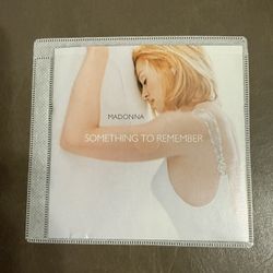 Madonna Something To Remember CD