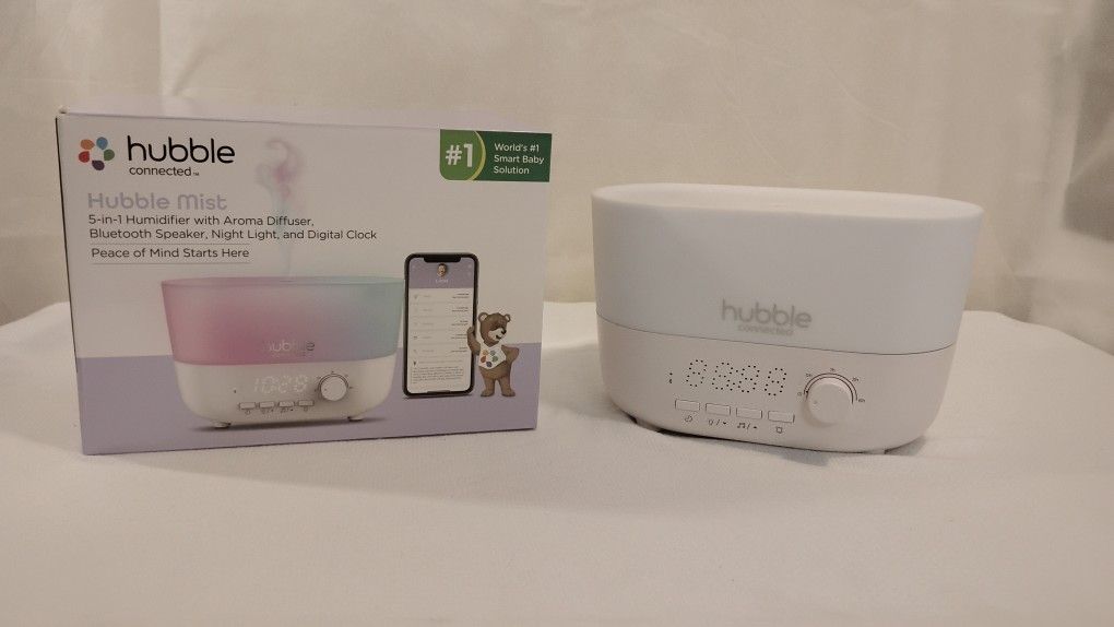 Hubble Connected 5-in-1 Baby Night Light and Sound Soother