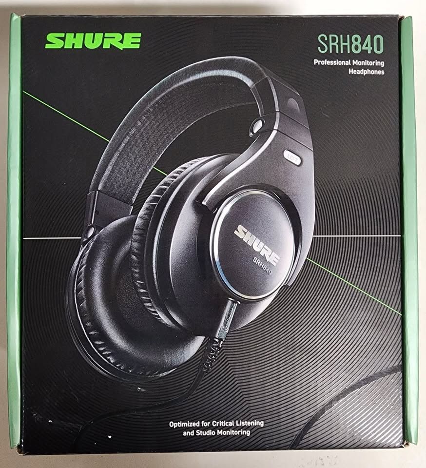 Shure SRH840 Studio Headphones